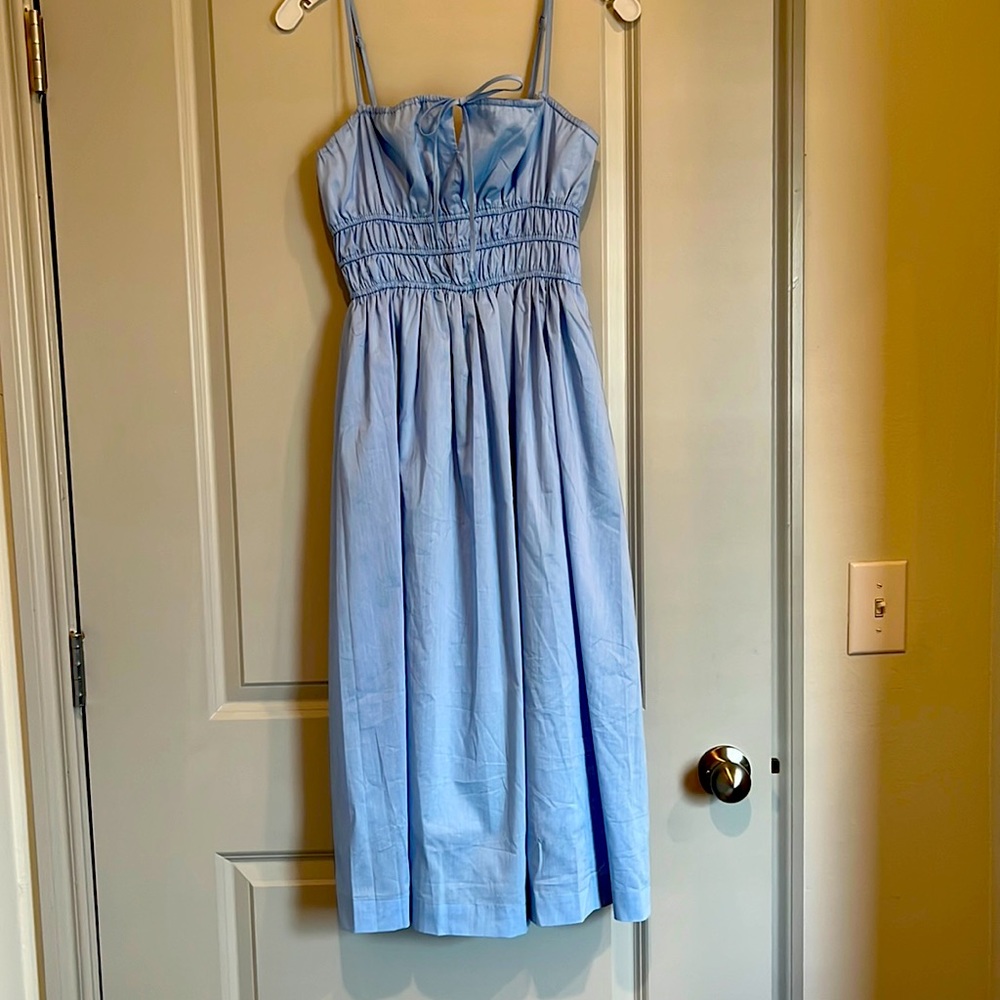 Blue Anthropologie sundress size XS